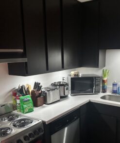 Under Cabinet Lights,40 LED Rechargeable Battery Operated Motion Sensor Light Indoor, 2 Pack Magnetic Dimmable Closet Lights, Wireless Under Counter Lights for Kitchen, Stairs (White Light) 10inch 38 61aQTYNe2nL