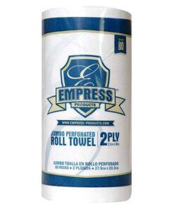 Empress KT 230801 Kitchen Roll Towel, 2-Ply, 11" Length, 8" Width, White (Pack of 2400)