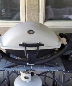 Weber Q2000 Liquid Propane Grill,White Q2000-Propane 30 61aRsp46RmL