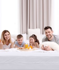 Utopia Bedding Zippered Mattress Encasement Twin - 100% Waterproof and Bed Bug Proof Mattress Protector - Absorbent, Six-Sided Mattress Cover 1 30 61aSLTk4V9L