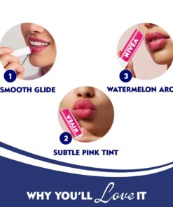 Nivea Fruity Shine Watermelon Lip Balm, 4.8gm 12 61aSRUT32hL