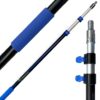 EVERSPROUT 6.5-to-18 Foot Telescopic Extension Pole (25 Ft Reach) | Lightweight Sturdy Aluminum | Easy Flip-Tab Lock Mechanism | Twist-On Metal Tip works for Squeegee, Duster, Paint Roller (pole only) 18' Pole 5 61aTBQ0R7ZL
