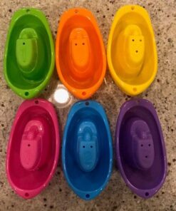 Munchkin® Little Boat Train Baby and Toddler Bath Toy, 6 Piece Set 45 61aUio5Bb1L