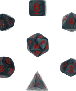 Chessex CHX27478 Dice-Velvet Set, Black/Red, Large (18mm - 25mm) 4 61aUm3ODhDL