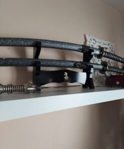 Ten Ryu MA-2SD Two-Tier Sword Stand, Black Lacquer Finish 24 61aVGjJWwQL