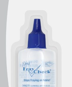 Dritz Fray Check Liquid, 3/4 Fluid-Ounce, 1 Count, Clear Seam Sealant, 0.75 Fl oz 0.75-Fluid Ounce 6 61aXvH7EHhS