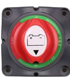 Alternative view of 1-2-Both-Off Battery Disconnect Switch, 12V 24V 48V Battery Selector Master Cutoff Switch for Marine Boat Car RV ATV UTV Vehicle, Waterproof Heavy Duty Battery Isolator Switch, 200/1250Amps 1-2-Both-Off Switch