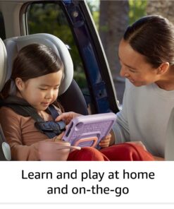 Amazon Fire HD 8 Kids tablet, ages 3-7. Top-selling 8" kids tablet on Amazon - 2022 | ad-free content with parental controls included, 13-hr battery, 32 GB, Blue 14 61aZPrFYJZL