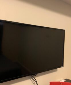 Mounting Dream Tilting TV Mounts for Most 26-60 Inch LED, LCD TVs up to VESA 400 x 400mm and 88 LBS Loading Capacity, TV Wall Mount with Unique Strap Design for Easily Lock and Release MD2268-MK 32 61aZchI5mKL