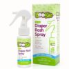 Diaper Rash Cream Spray by Boogie Bottoms, Travel Friendly No-Rub Touch Free Application for Sensitive Skin, from The Maker of Boogie Wipes, Over 200 Sprays per Bottle, 1.7 oz 19 61aZlKd0VyL