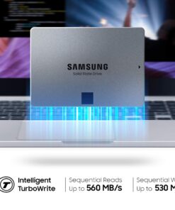 Alternative view of SAMSUNG 870 QVO SATA III SSD 8TB 2.5" Internal Solid State Drive, Upgrade Desktop PC or Laptop Memory and Storage for IT Pros, Creators, Everyday Users, MZ-77Q8T0B