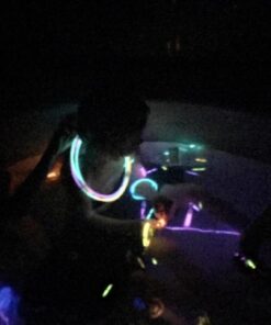 DM Merchandising Inc. Glow Stick 200 Pieces Party Pack with Connectors 7 61aaQ7EkffL