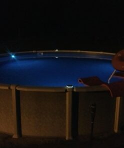 GAME 4306-BB Magnetic LED Changing Pool Wall Light with Remote Control 100% Waterproof & Submersible, 3", 12 Colors Plus 4 Modes 23 61abttPg22L