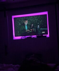 MATICOD LED 9.84ft RGB Strip Lights for TV Behind, USB for 32-43in TV, Bluetooth APP Remote Control Music Sync TV Backlight for Gaming Room Multicolor 9.84FT for 32"-43" TV 23 61acEKXjYgL