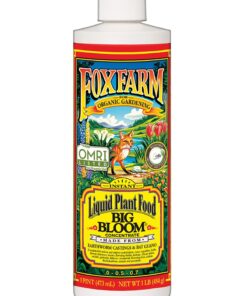 Alternative view of Fox Farm Liquid Plant Fertilizer: Big Bloom, Grow Big, Tiger Bloom (Pack of 3-16 oz. Bottles) 1 Pint Each + Twin Canaries Chart & Pipette