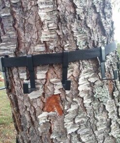 TREESTAND GEAR HANGER - THE ORIGINAL - PREMIUM COMPONENTS - NO PLASTIC PARTS - ON YOUR TREE IN SECONDS - PUBLIC LAND LEGAL - MADE TO LAST A LIFETIME - TREESTAND HANGERS FROM TREESTAND HUNTERS 34 61aeDGfSOL