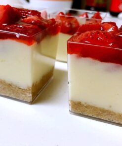 Exquisite Clear Plastic Mini Square Mousse Dessert Cups 40 Ct - 3.6 oz 23 61aeDpxu6L