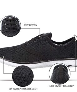 Alternative view of Aleader Women's Quick Drying Aqua Water Shoes 6 D/Black (Stylish)