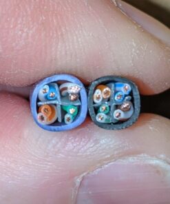 Cable Matters 10Gbps 5-Color Combo Snagless Short Cat 6 Ethernet Cable 1 ft (Cat 6 Cable, Cat6 Cable, Internet Cable, Network Cable) 1 Foot 23 61agNWMotiL