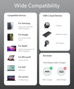 Anker USB C Charger Cable (6ft 100W, 2Pack), USB 2.0 Type C Fast Charging Cable for iPhone 15 / 15Pro / 15Plus / 15ProMax MacBook Pro 2020, iPad Pro 2020, iPad Air 4, Samsung Galaxy S23+/S23 Ultra 6ft Black 28 61agTEhz14L