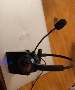 LEVN Bluetooth 5.0 Headset, Wireless Headset with Microphone (AI Noise Cancelling), 35Hrs Bluetooth Headphones with USB Dongle for PC, Suitable for Remote Work/Call Center/Zoom/Online Class/Trucker LE-HS010 Superior 34 61agi0QFJaL