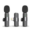 MAYBESTA Professional Wireless Lavalier Lapel Microphone for iPhone, iPad - Cordless Omnidirectional Condenser Recording Mic for Interview Video Podcast Vlog YouTube Black 7 61ahgo1 PQL