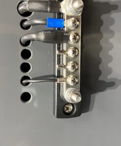 Blue Sea Systems 2314 100 Amp Mini BusBar with 5 screws and a cover 100a - 5 Screw With Cover 9 61ajyKawiqL