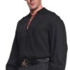 UNDERWRAPS Men's Pirate Shirt-Black One Size Black 29 61ak90bLuL