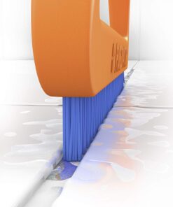 Fuginator Scrub Brush for Tile and Grout: Stiff Nylon Bristle Scrubbing Brush - Bathtub and Shower Scrubber for Floor Joints and Tile Seams - Cleaning Brushes and Supplies for Bathroom and Kitchen Orange/Blue 31 61amf3uMQaL