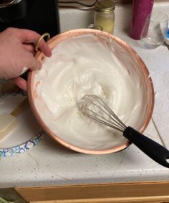 Mauviel M'Passion Copper Egg White Beating Bowl With Ring, 5-qt, Made in France 4.9-Qt. 20 61amzUoNpgL