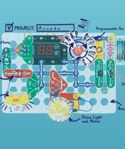 Snap Circuits “Arcade”, Electronics Exploration Kit, Stem Activities for Ages 8+, Full Color Project Manual (SCA-200) Arcade 22 61an5a4tmpL
