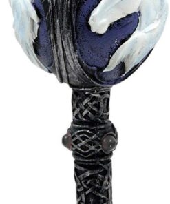 Bellaa 22548 Unicorn Goblet Wine Chalice Ossuary Resin Body Stainless Steel 8 inch 3 61aoObTZUmL