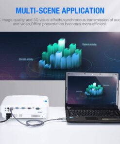 Highwings 4K 60HZ HDMI Cable 6.6FT, 18Gbps High Speed 2.0 Braided Cord-Supports (4K 60Hz HDR,Video 4K 2160p 1080p 3D HDCP 2.2 ARC-Compatible with Ethernet Monitor PS 4/3 HDTV 4K Fire Netflix 6.6 feet Grey 30 61apeqXxEPL