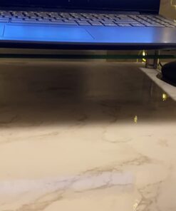 WALI Glass Monitor Stand Riser for Desk,Height Adjustable Computer Monitor Riser, Clear Monitor Stand for Laptop TV Computer Screen, Desk Organization, Office Supplies (GTT001), 16 X 10 inch, Clear 36 61aplLpAXdL