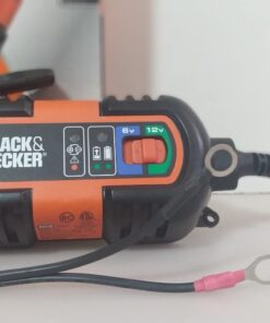BLACK+DECKER BM3B Fully Automatic 6V/12V Battery Charger/Maintainer with Cable Clamps and O-Ring Terminals 31 61asOjkUlqL
