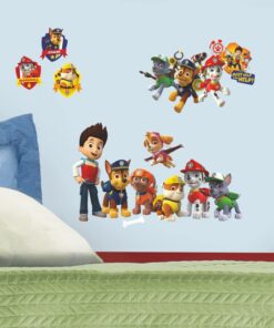 Alternative view of RoomMates RMK2640SCS Paw Patrol Peel and Stick Wall Decals 10 inch x 18 inch Paw Patrol & Friends