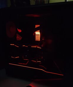 Phanteks (PH-ES518XTG_DBK01) Enthoo Evolv X ATX Case Tempered Glass Windows Digital RGB Black 119 61asbF CLL