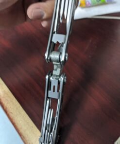 Gerber Gear Suspension 12-in-1 Needle Nose Pliers Multi-tool with Tool Lock - Multi-Plier, Wire Cutter, Crosspoint and Flathead Screwdriver Set, Small Scissors - EDC Gear and Equipment - Gray Grey 45 61askiSBP2L