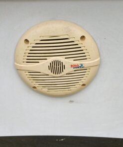 Alternative view of BOSS Audio Systems MR60W 6.5 inch Marine Boat Stereo Speakers - 200 Watts (pair), 2 Way, Full Range, Tweeters, Coaxial, Weatherproof, Sold in Pairs 6.5" White 200W MR60W