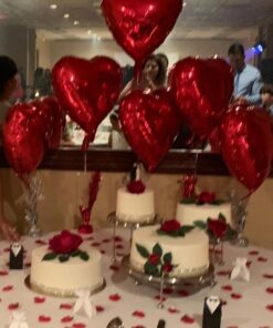 EBOOT 4 Row 10 Yard Acrylic Rhinestone Diamond Ribbon for Wedding Cakes, Birthday Decorations, Baby Shower Events and Arts and Crafts Projects (Silver) Silver 25 61auo4ijiL