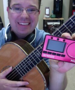 KLIQ MetroPitch - Metronome Tuner for All Instruments - with Guitar, Bass, Violin, Ukulele, and Chromatic Tuning Modes (MetroPitch, Red) 29 61auxh2blL