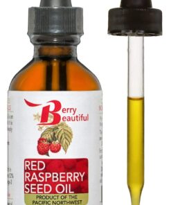 Berry Beautiful Raspberry Seed Oil - For Skin, Hair, and Nails - Cold Pressed, Unrefined, 100% Pure and Locally Grown - 2 fl oz 2 Fl Oz (Pack of 1) 14 61avjEFD6KL