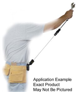 Gear Keeper RT3-5602 Retractable Tool Tether Lanyard with Heavy Duty Carabiner Clip Mount - 32oz Tool Load Limit - Quick Connect Buckle - ANSI/ISEA 121 Compliant USA Made 2 Lb Load Limit 3 61aw74XziML