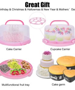 Cake Decorating Kit,635 Pcs Decorating Supplies With 3 Springform Pan Sets Icing Nozzles Rotating Turntable Cake Topper Piping Bags Carrier Holder,Cake Baking Set Tools 635 PCS 14 61axk1QjBrL