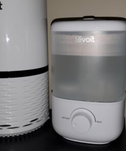 LEVOIT Top Fill Humidifiers for Bedroom, 2.5L Large Tank, Easy to Fill and Clean, 26dB Quiet Cool Mist Air Humidifier for Home Baby Nursery & Plants,Auto Shut-off and BPA-Free for Safety, 25H Runtime White 23 61az3jeH8DL