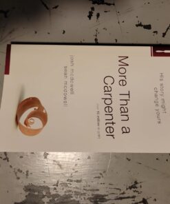 Alternative view of More Than a Carpenter