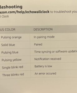 Echo Wall Clock - see timers at a glance - requires compatible Echo device 25 61b16Bc6sPL