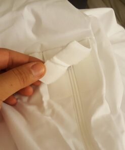 Utopia Bedding Premium Zippered Mattress Encasement - Waterproof and Bed Bug Proof Mattress Protector - Six-Sided Mattress Cover (Full, 12" Deep) Full 28 61b3GvMB9L