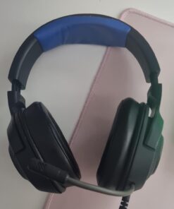 Razer Kraken X Ultralight Gaming Headset: 7.1 Surround Sound - Lightweight Aluminum Frame - Bendable Cardioid Microphone - for PC, PS4, PS5, Switch, Xbox One, Xbox Series X|S, Mobile - Black/Blue Classic Black/Blue 30 61b6s2pZZoL