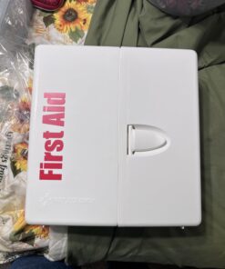 First Aid Only 1000-FAE-0103 50-Person SmartCompliance OSHA First Aid Kit for Businesses, Large Plastic First Aid Cabinet with Medications, 245 Pieces 22 61b6wkyWwML